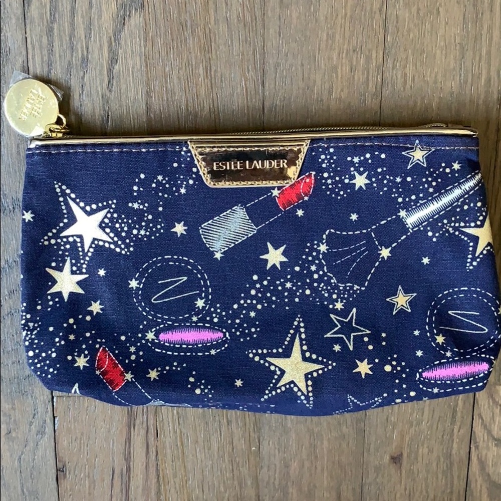 Estée Lauder Navy Star Make up Case